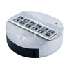 Pulse 10-User Swing Bolt Lock w/ Chrome Keypad