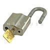 S&G Environmental Padlock w/ 2 Keys, 3/8" Shackle Diameter, 1-1/8" Vertical Shackle Clearance, KD