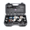 The Small Bore Package fits comfortably and securely in existing DBB Morticer cases and kits, which are sold separately.