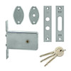 Mortise Lock, 56mm Backset w/ 3 Keys (Keyed Alike)