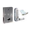 Codelocks CL510-SS Gate Box Kit (Includes Lock, Weldable Gate Box & Adjustable Strike Bracket)