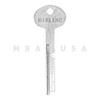 Guard Key Blank for MJWA Safe Deposit Lock