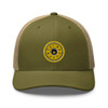 Combination Safe Dial (Brass) Trucker Hat