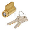 Ilco KIK / KIL Cylinder, 5-Pin (Drilled 6), Schlage SC1 Keyway, Satin Chrome Face, Keyed Different