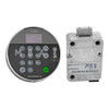 LA GARD 702D Non-Serviceable Keypad w/ Display, Satin Chrome Finish, and Direct Drive Deadbolt Lock