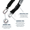 ABUS Maximum Security Chain w/ Fabric Sleeve, 6KS, 1/2" Thickness, Sold by Foot, 1ft - 100ft (1-Week Shipping Direct from Manufacturer)
