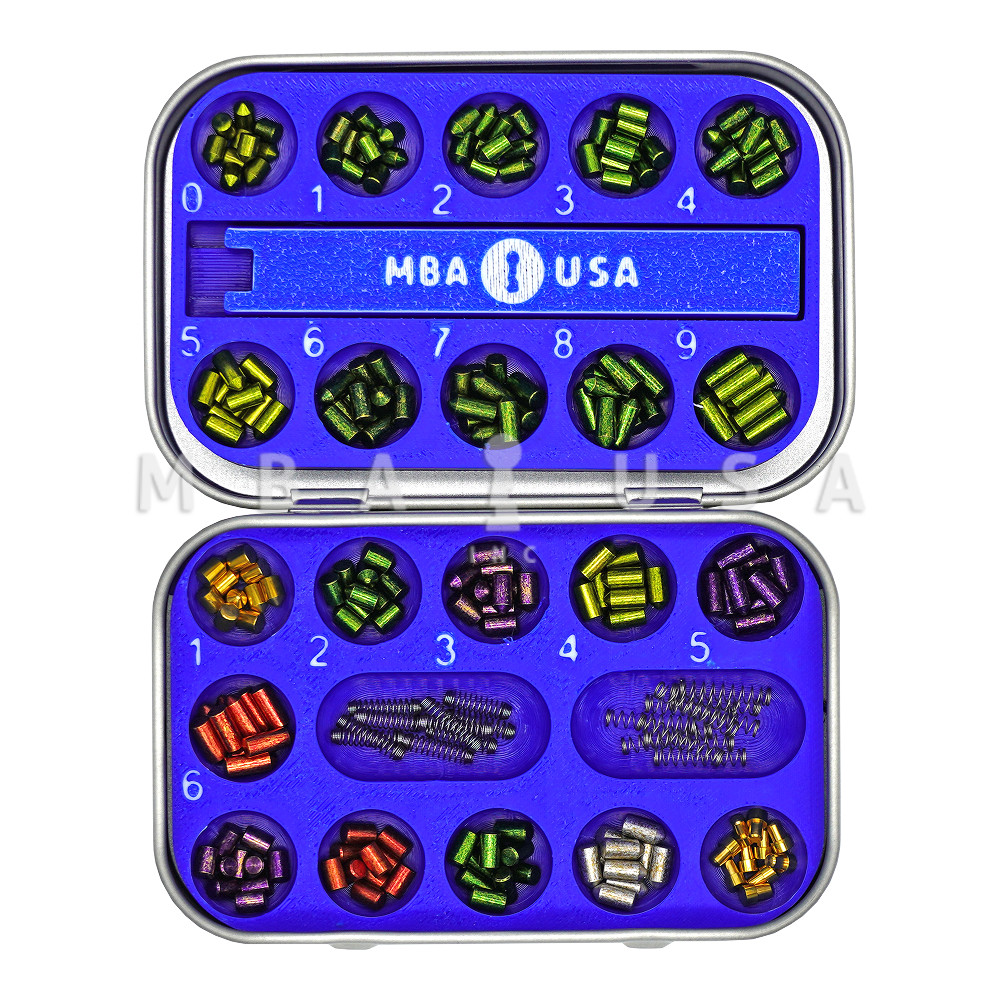 MBA Schlage/Kwikset Combo Pocket Pin Kit w/ LAB Universal Pins