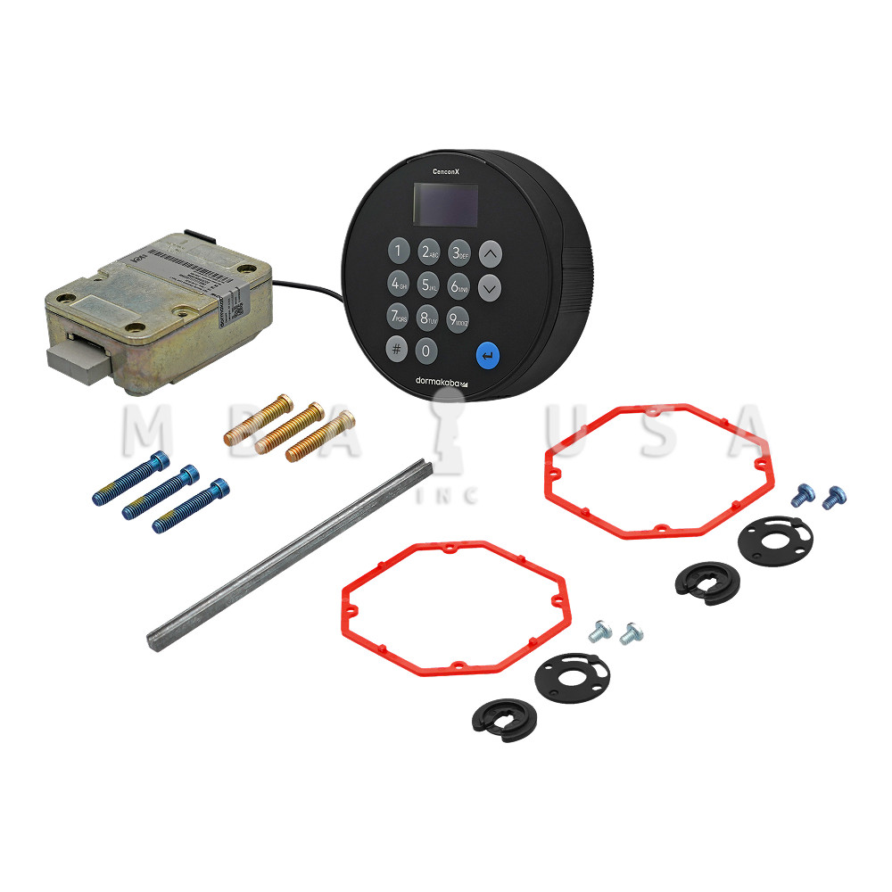 Dormakaba CenconX, Direct Drive Deadbolt Lock w/ Black Keypad