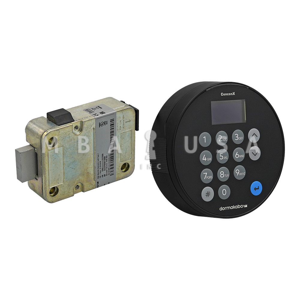 Dormakaba CenconX, Direct Drive Deadbolt Lock w/ Black Keypad