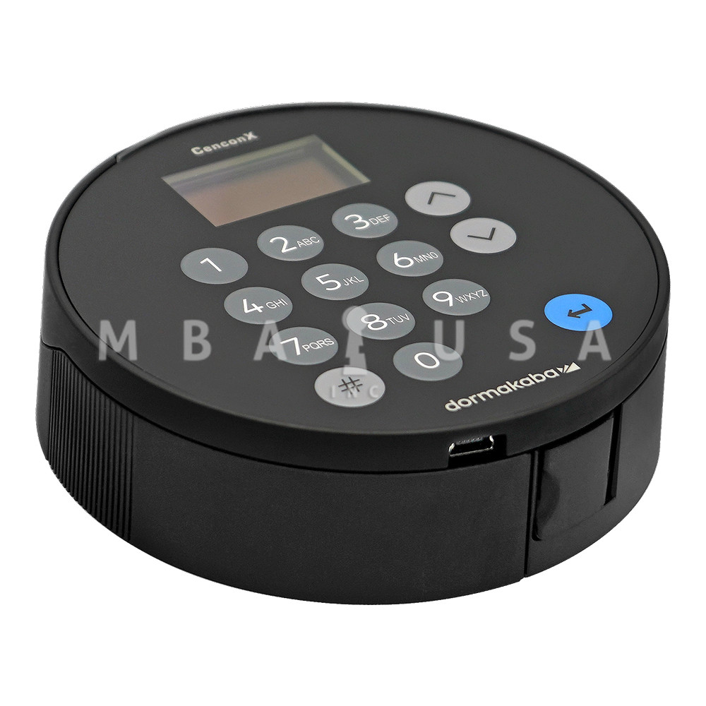 Dormakaba CenconX, Direct Drive Deadbolt Lock w/ Black Keypad