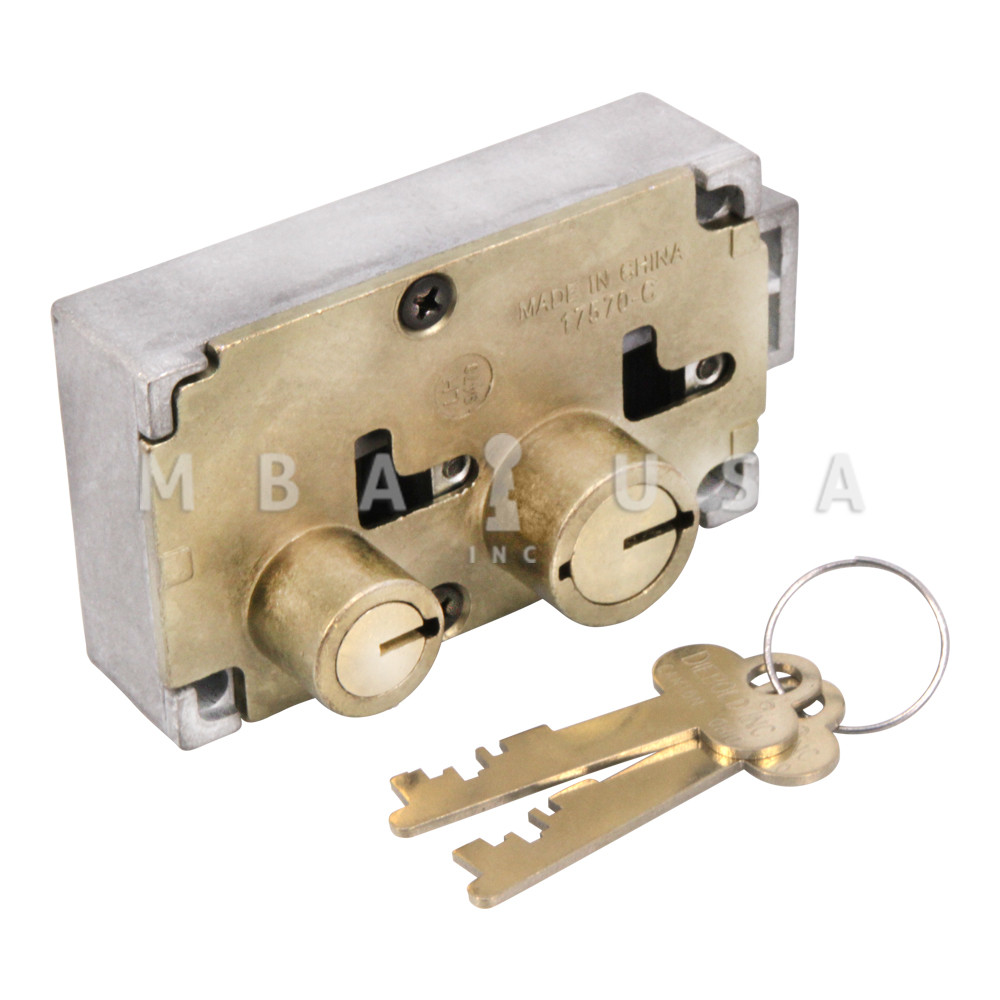 DIEBOLD 17570 SD LOCK, DOUBLE CHANGEABLE, LEFT HAND, w/ PAIR