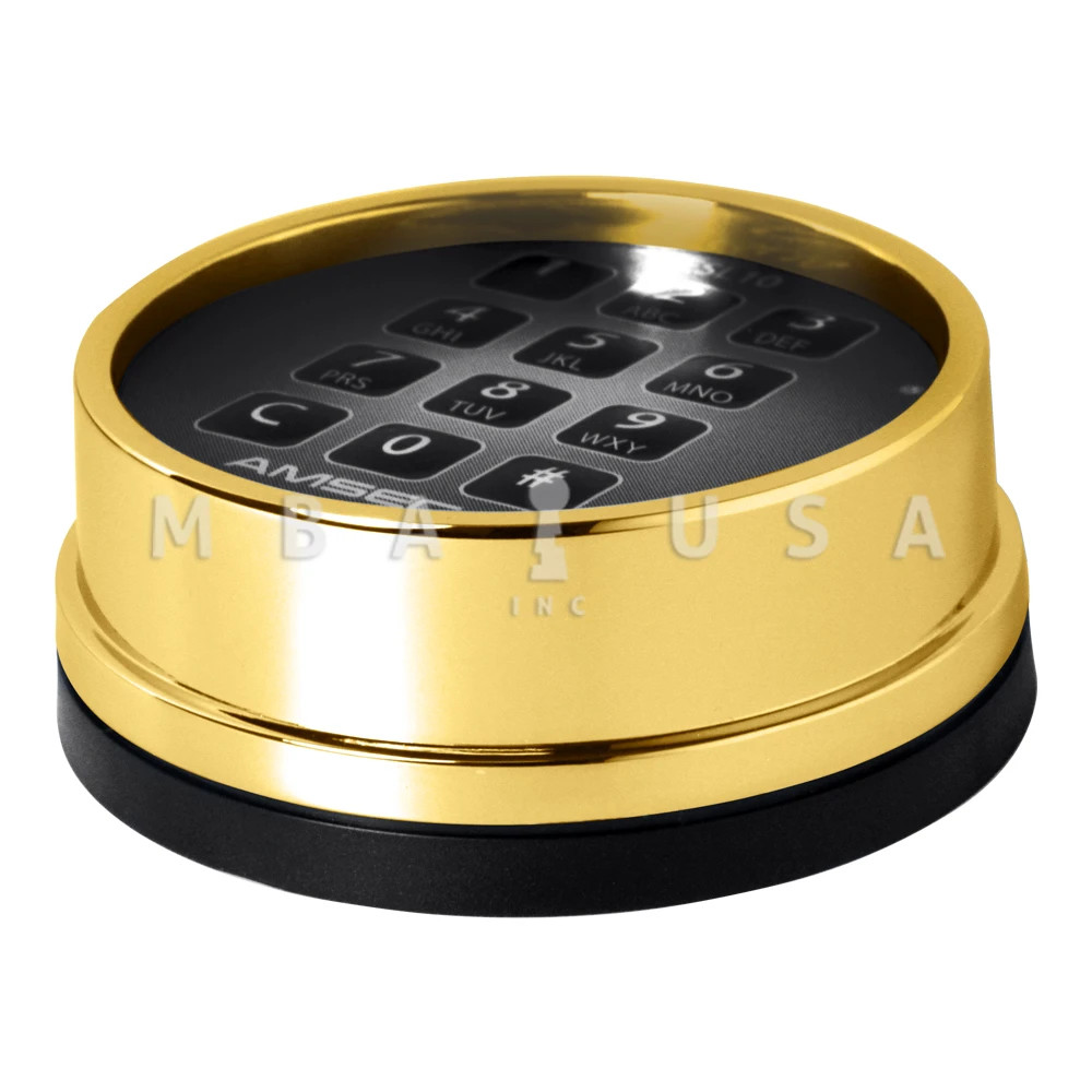 AMSEC ESL10XL Deadbolt Lock Package w/ Brass Keypad - MBA USA, Inc.