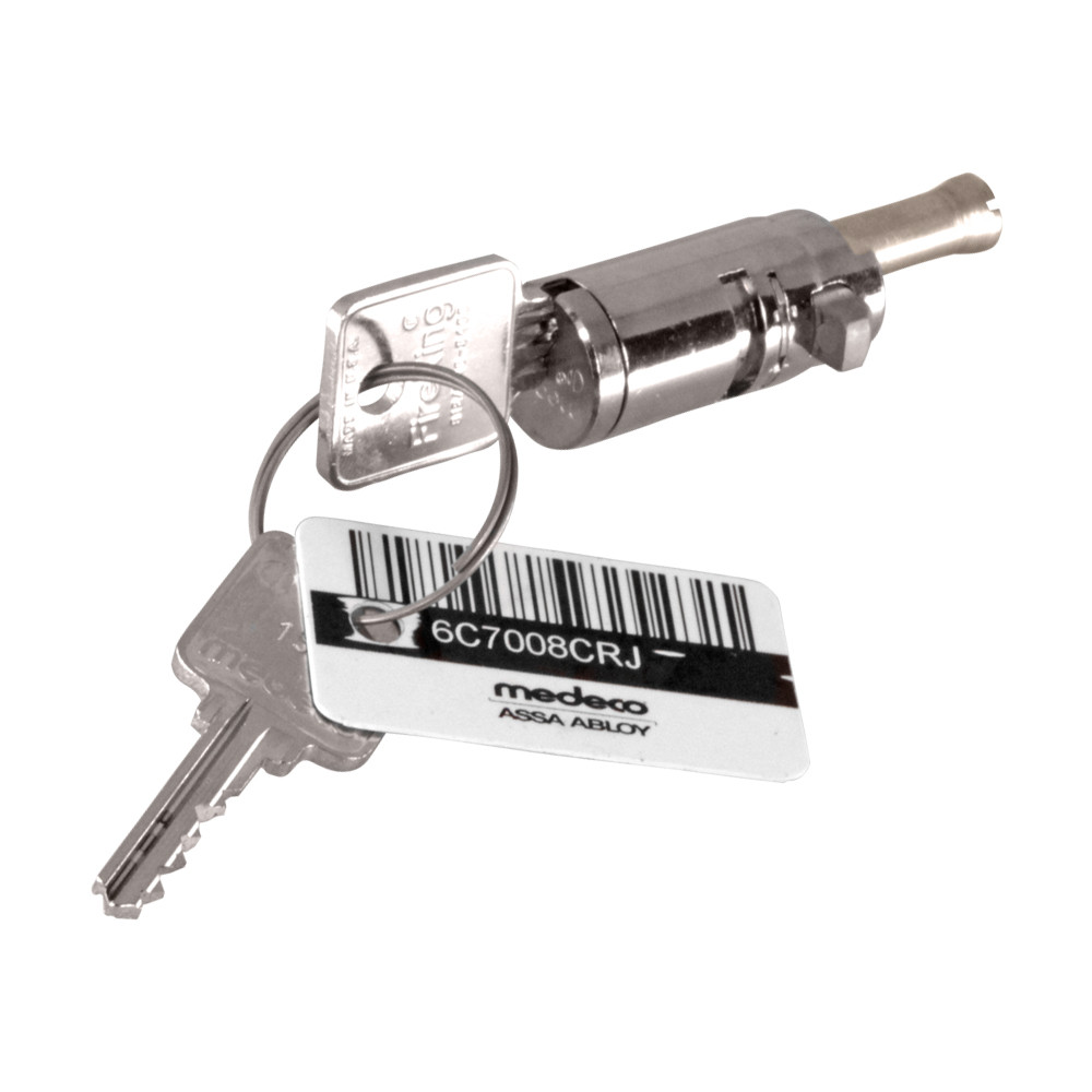 High Security Medeco Lock for FireKing File Cabinets w/2 Keys