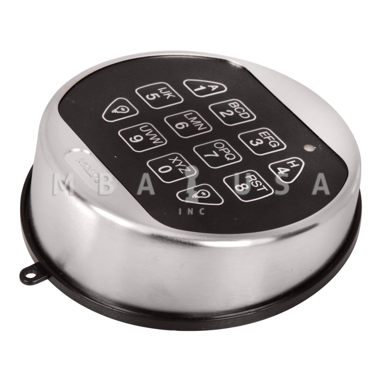 【t.ba-baページ】 LGBASIC SWINGBOLT LOCK W/ 1-BATTERY KEYPAD, CHROME - MBA USA