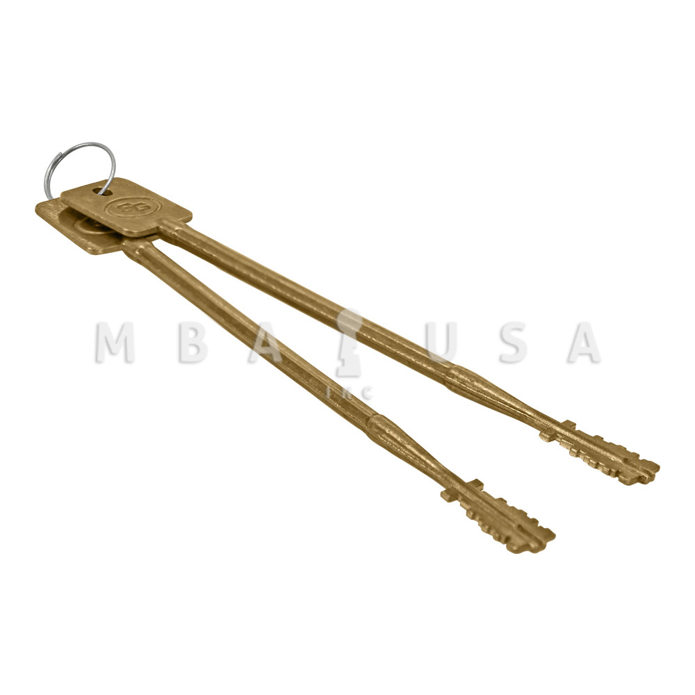 S&G 6870/80/90 FAS Keys, Random Cut, Pair (115mm) - MBA USA, Inc.