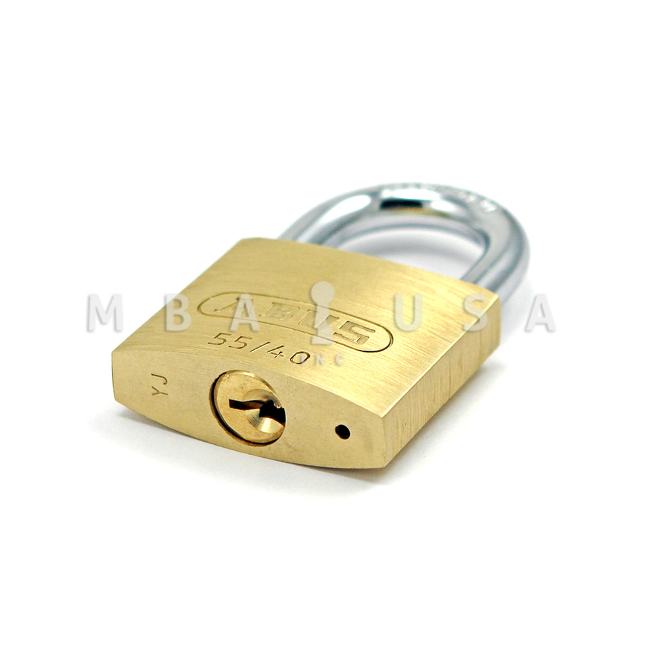 ABUS 04775 40mm Long Shackle Brass Padlock - Amazon.com