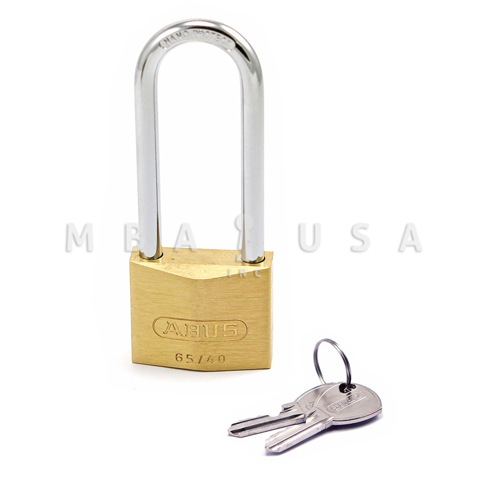 5 Brooks Fire Extinguisher Cabinet Padlocks – 5/8" Shackle, Keyed Alike