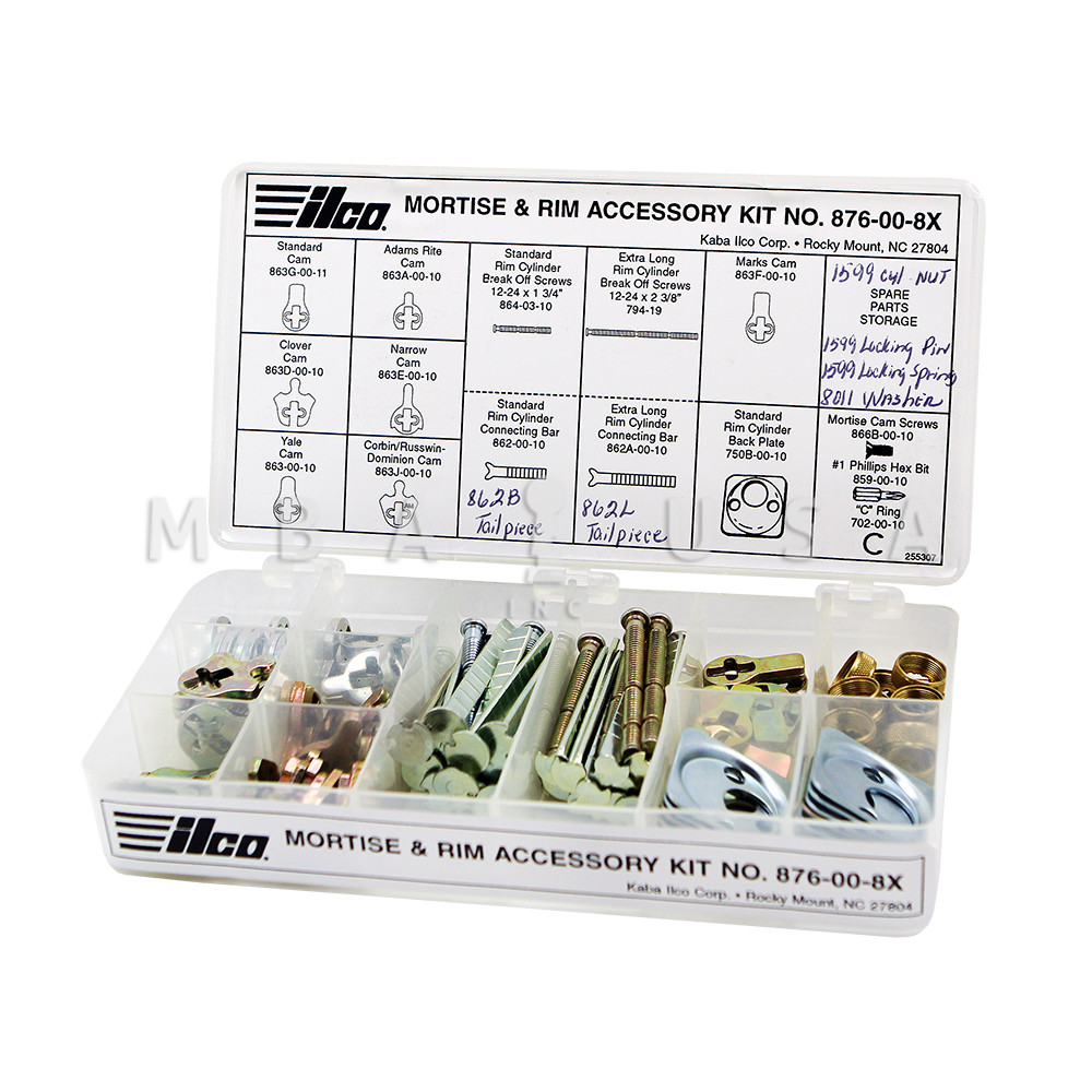 Kaba Rim Box Kaba Ilco Mortise & Rim Cylinder Accessory Kit - MBA USA, Inc.