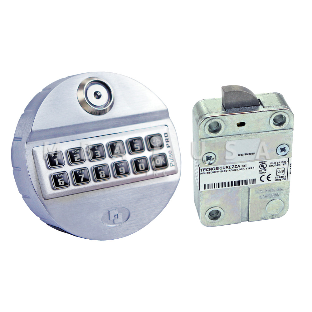 TECNO PulsePro Swingbolt Lock & Keypad, With Dallas Key Reader
