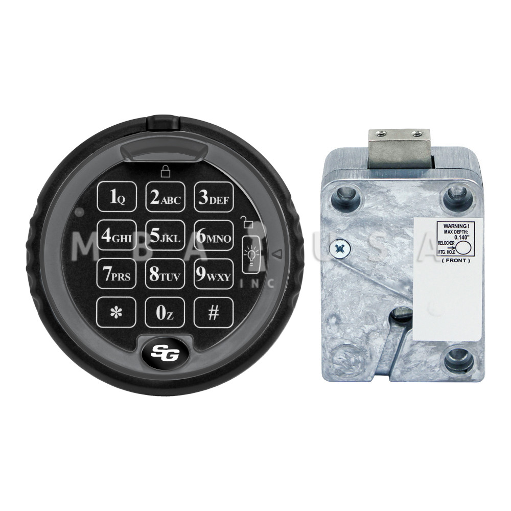 S&G Spartan Direct Drive (Deadbolt) Lock Package w/ Rotating