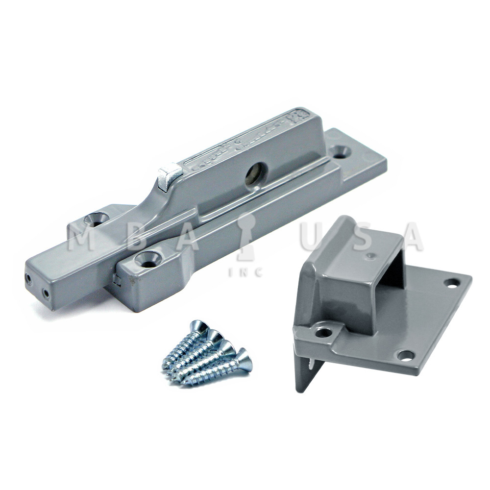 S&G Sliding Deadbolt Lock, #12 Strike (Double Doors) - MBA USA, Inc.