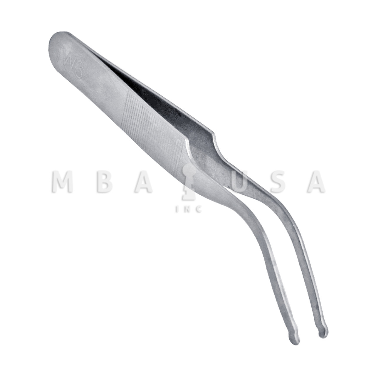 08 STEEZ(スティーズ) VERNIER(バーニア) 651MFS-XTQ Angled Pinning Tweezers - MBA USA, Inc.