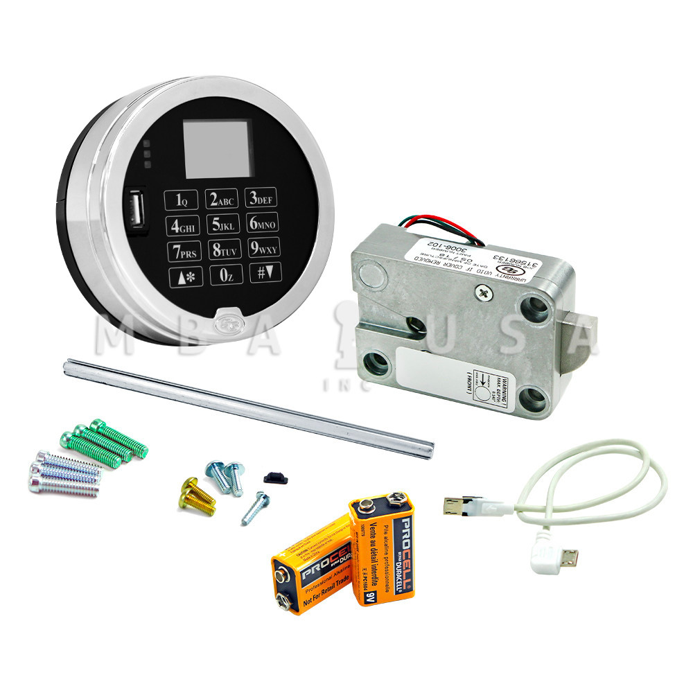 S&G Digital Time Lock & Keypad Kit, Pivot Bolt Lock - MBA USA, Inc.