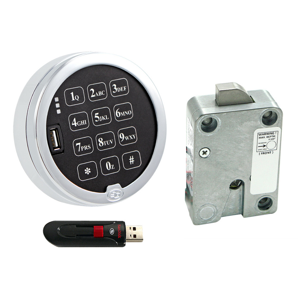 S&G Digital Time Lock & Keypad Kit, Direct Drive (Deadbolt) Lock