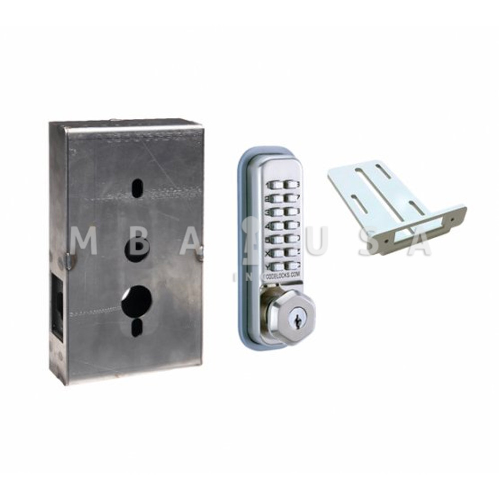 Codelocks CL250K-SS Gate Box Kit (Includes Lock, Weldable Gate Box
