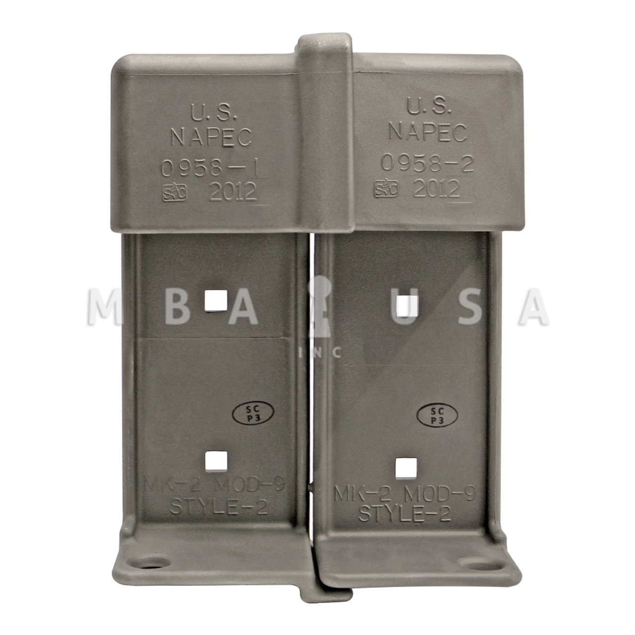 NAPEC High Security Hasp, Left Hand, Style 2 (MIL-DTL-29181C