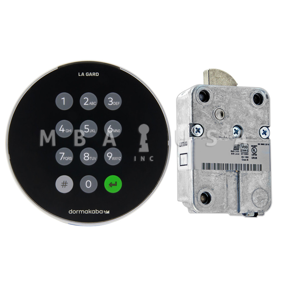LA GARD Basic Swingbolt Lock & Serviceable Keypad, 18