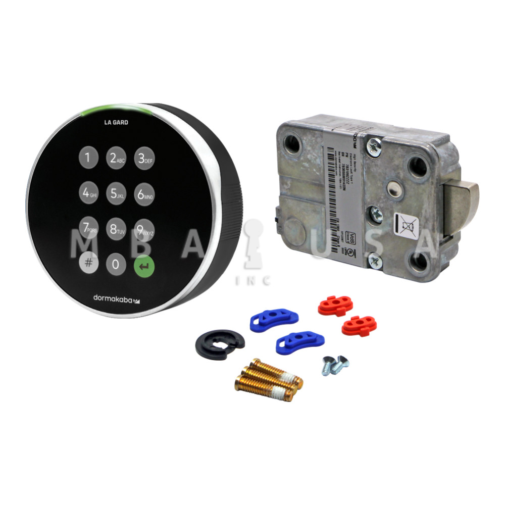 LA GARD Basic Swingbolt Lock & Serviceable Keypad, 18