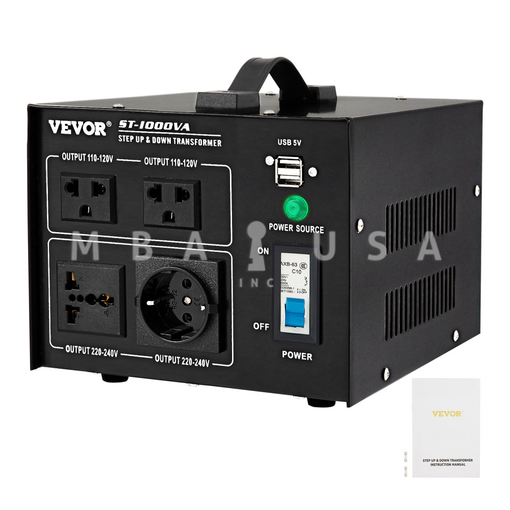 便利 STEP UP DOWN TRANSFORMER ステップ アップ ダウン 両対応 変圧器