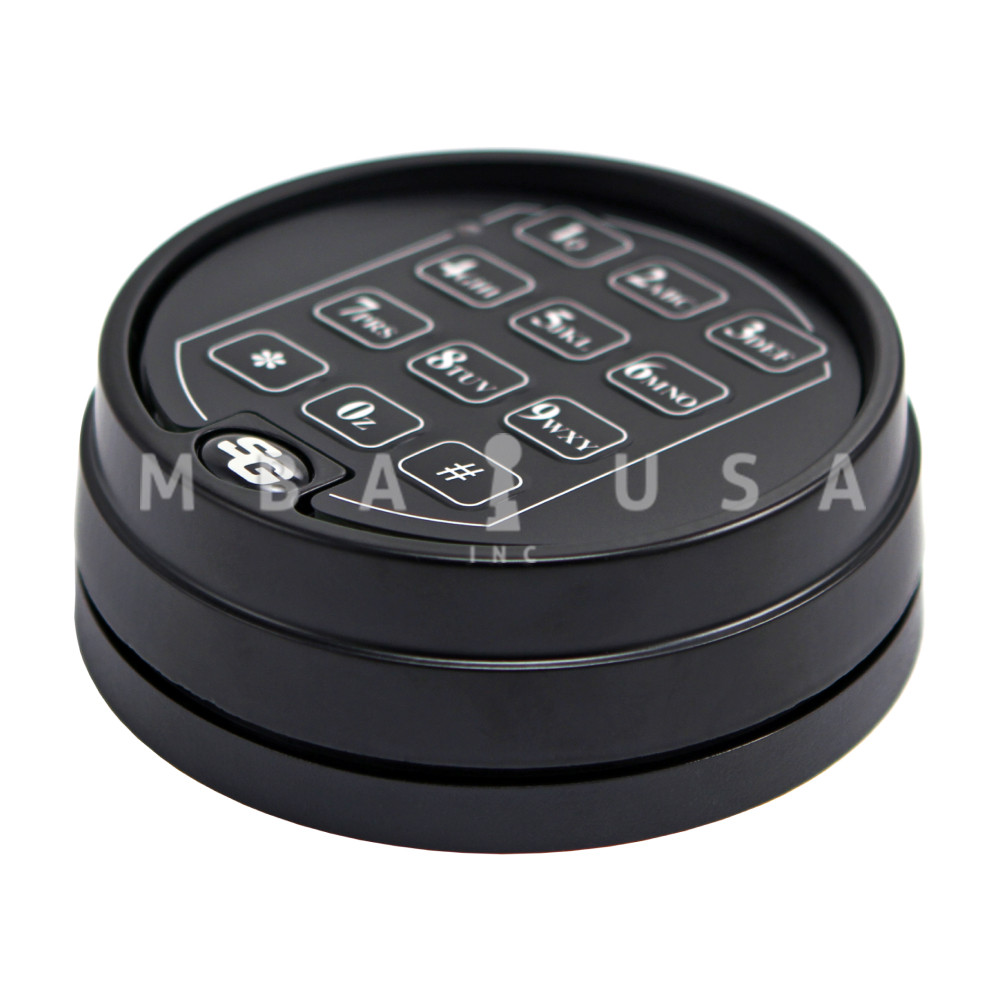 S&G Atlas Pivotbolt (SGBasic Swingbolt) Lock w/ 2-Battery Matte