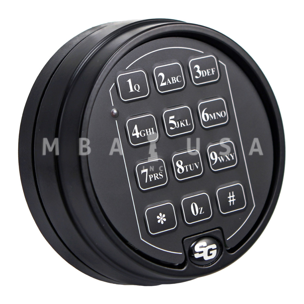 S&G Atlas Pivotbolt (SGBasic Swingbolt) Lock w/ 2-Battery Matte