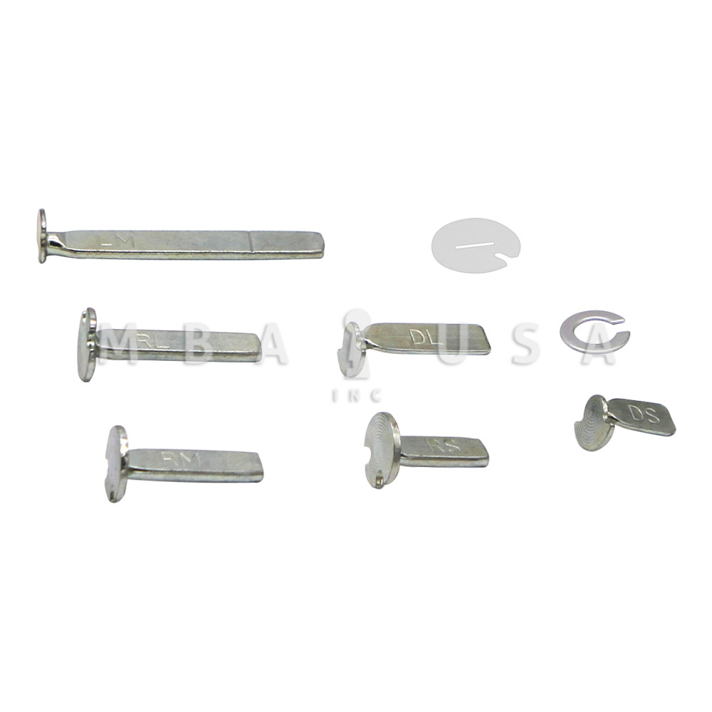 Ilco KIK / KIL Cylinder, 5-Pin (Drilled 6), Yale Y1 Keyway, Satin