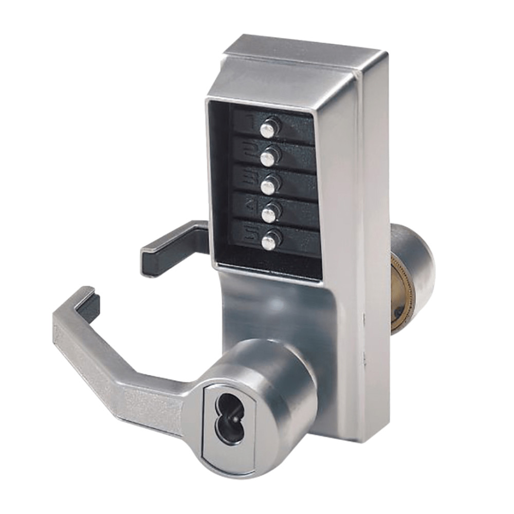 Simplex L1000 Series Pushbutton Cylindrical Lever Lock