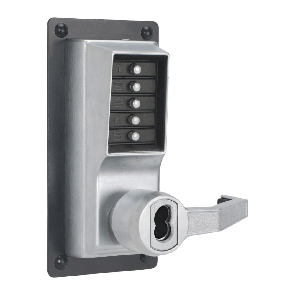 Simplex LP1000 Series Exit Trim Lever Lock, Combination and Key