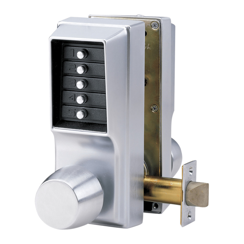 Simplex EE1000 Series Cylindrical Knob Lock, Combination Entry
