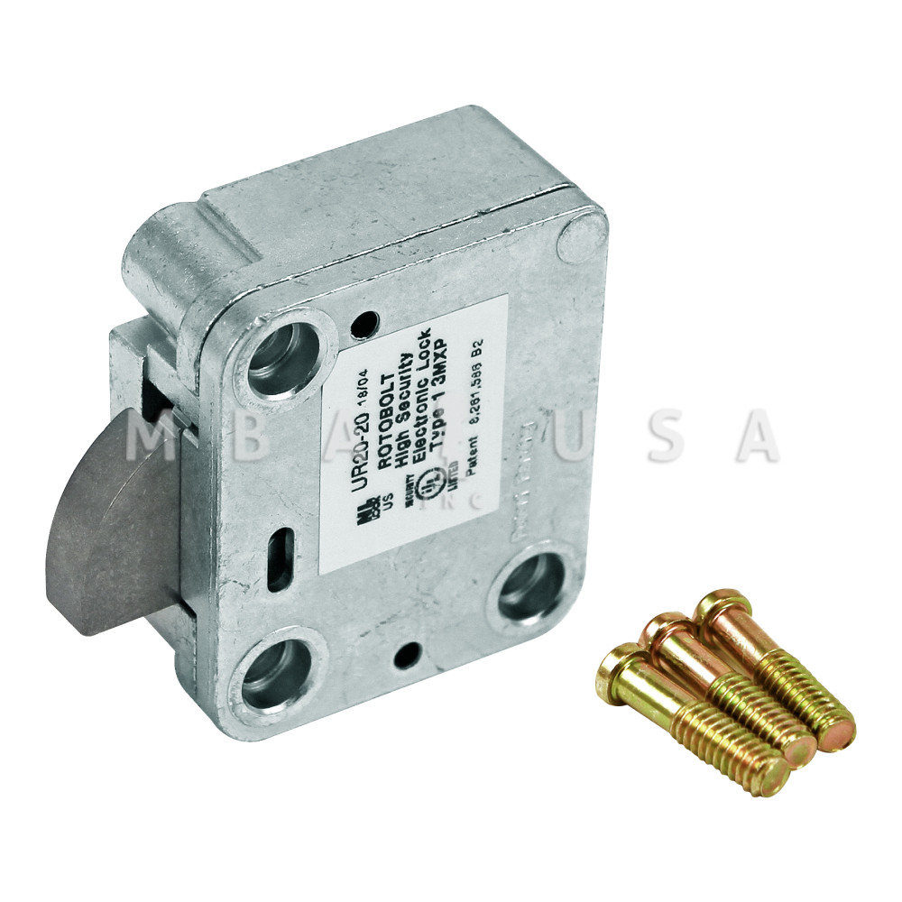 NL Mini Rotobolt Package, 2-User Universal Swingbolt Lock w/ Black