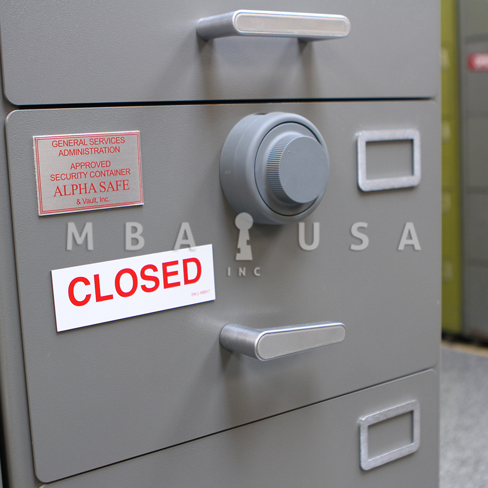 OPEN/CLOSED MAGNET - MBA USA, Inc.