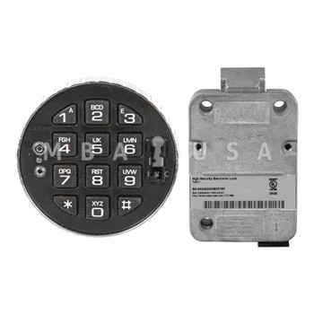 39E SPRING BOLT LOCK W/ LOW PROFILE KEYPAD