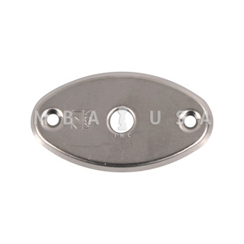 ESCUTCHEON FOR ZEISS (MATTE SILVER)