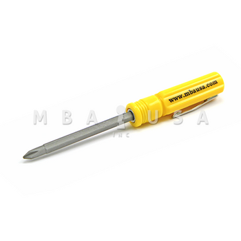 MBA DOUBLE ENDED SCREWDRIVER