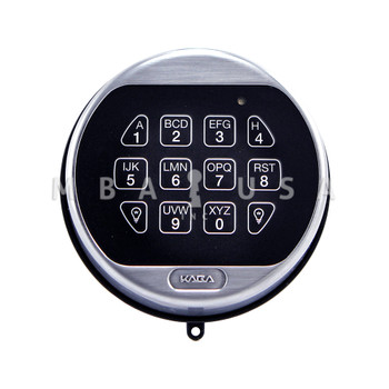 1-BATTERY KEYPAD, SATIN CHROME