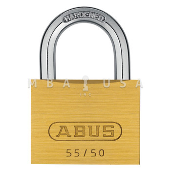Abus 55 Series 55 45 Solid Brass Padlock Keyed Alike Mba Usa Inc