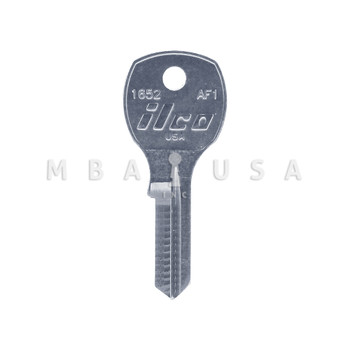 Ilco Key Blank for Auth-Florence Mailboxes  (1652 or AF1)