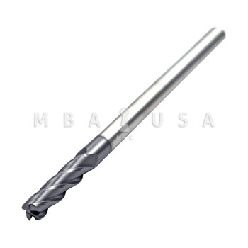 EXTRA LONG  CARBIDE END MILL 3/8" X 6"