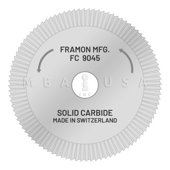 Framon Standard Cylinder Milling Cutter (FC9045)