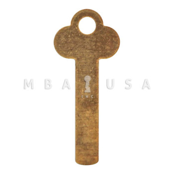 Ilco 4015 Replacement Safe Deposit Key Blank, Solid Brass (Mosler 5900 Renter)
